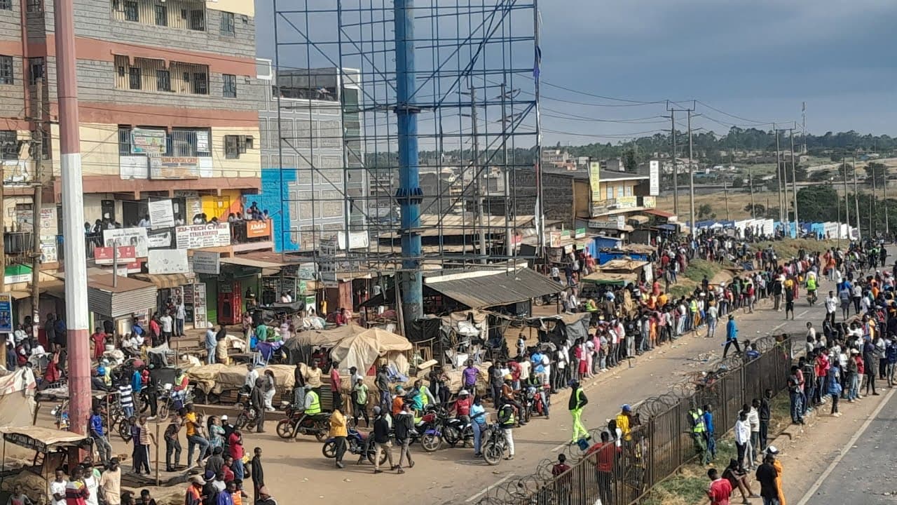 🔴MAANDAMANO LIVE: THIKA ROAD