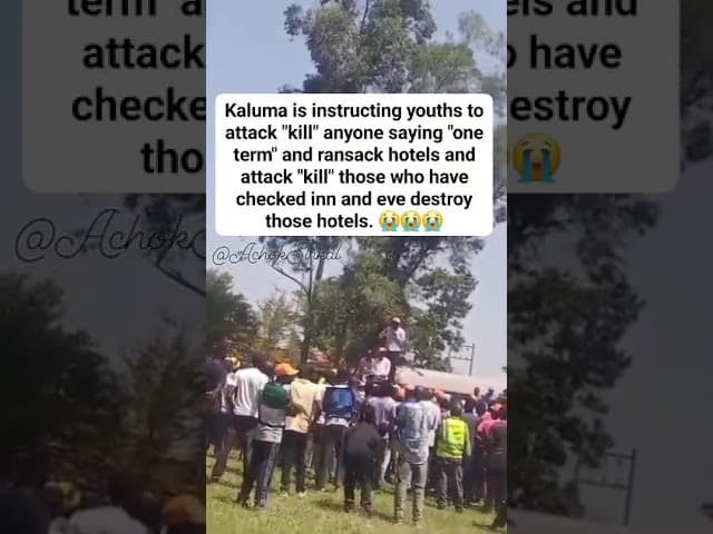 PETER KALUMA WITH TWO TERM