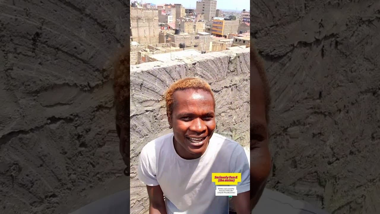 Fundi ywak, jachien owuonde ooro feya gi pesa materials 😂😂😂