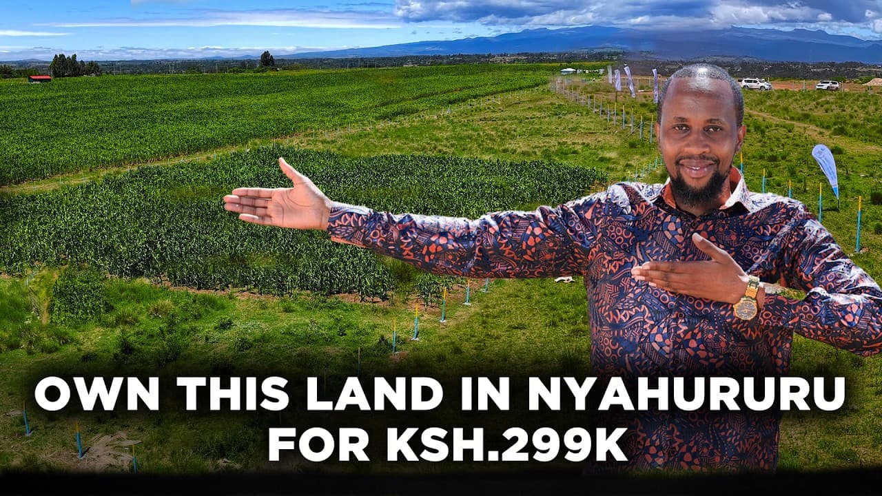 Own This Land In Nyahururu For Ksh.299K And Start Your Land Ownership Journey With Golden Dreams|LNN