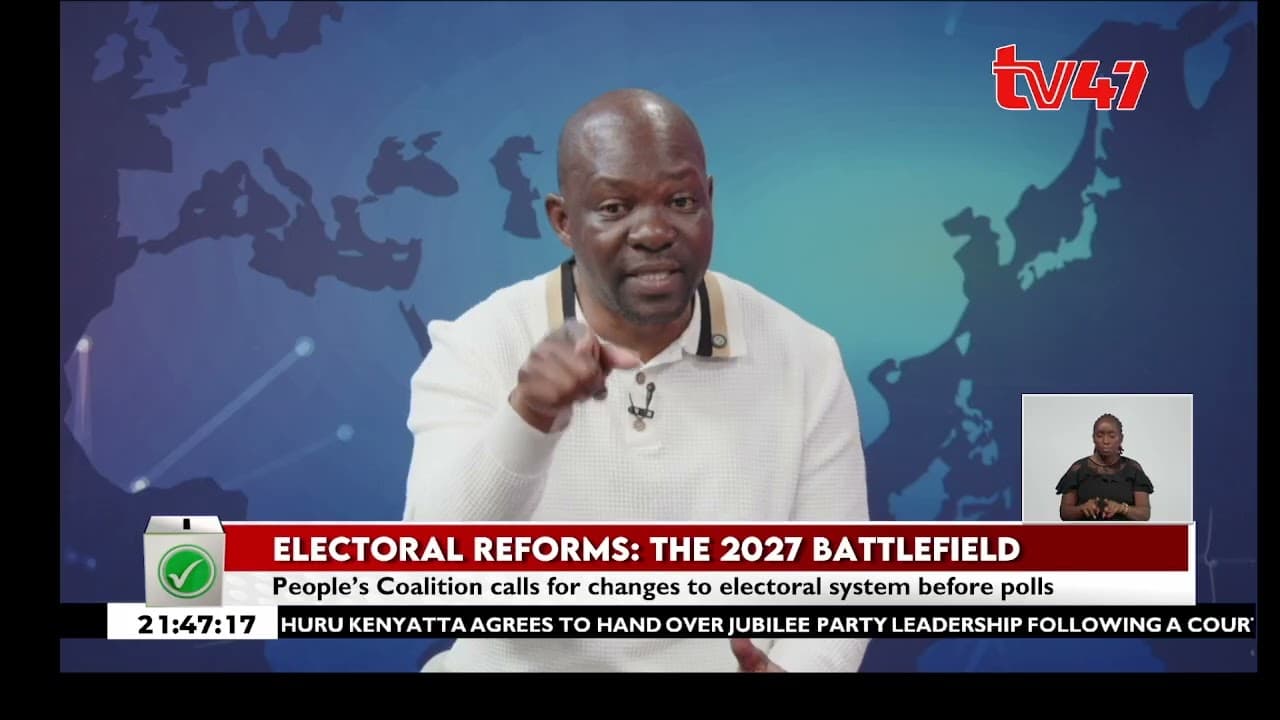 Amisi; People should be confident of IEBC and issues looked upon before elections. Its precautionary