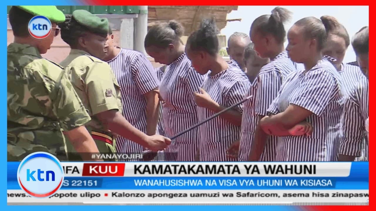 Zaidi ya Vijana 121,000 Wafungwa Jela Katika Miaka Minne, Nyeri Yaongoza kwa Idadi Kubwa