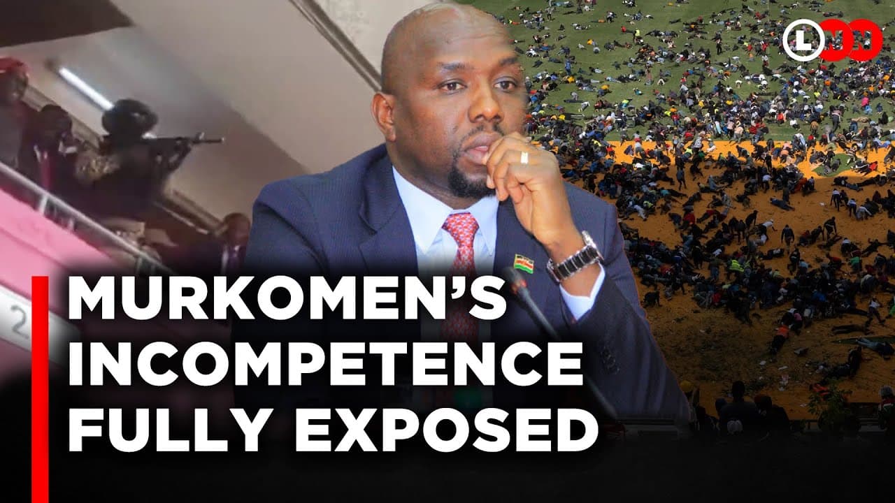 How Murkomen’s Incompetence And Poor Choices Turned Raila’s Farewell Into Gunfire | LNN