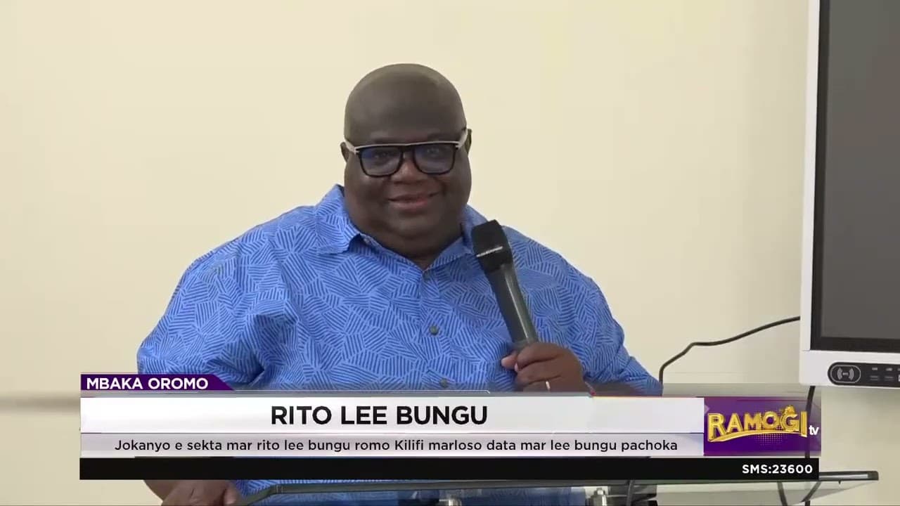 Jokanyo e sekta mar rito lee bungu romo Kilifi | #RamogiTV