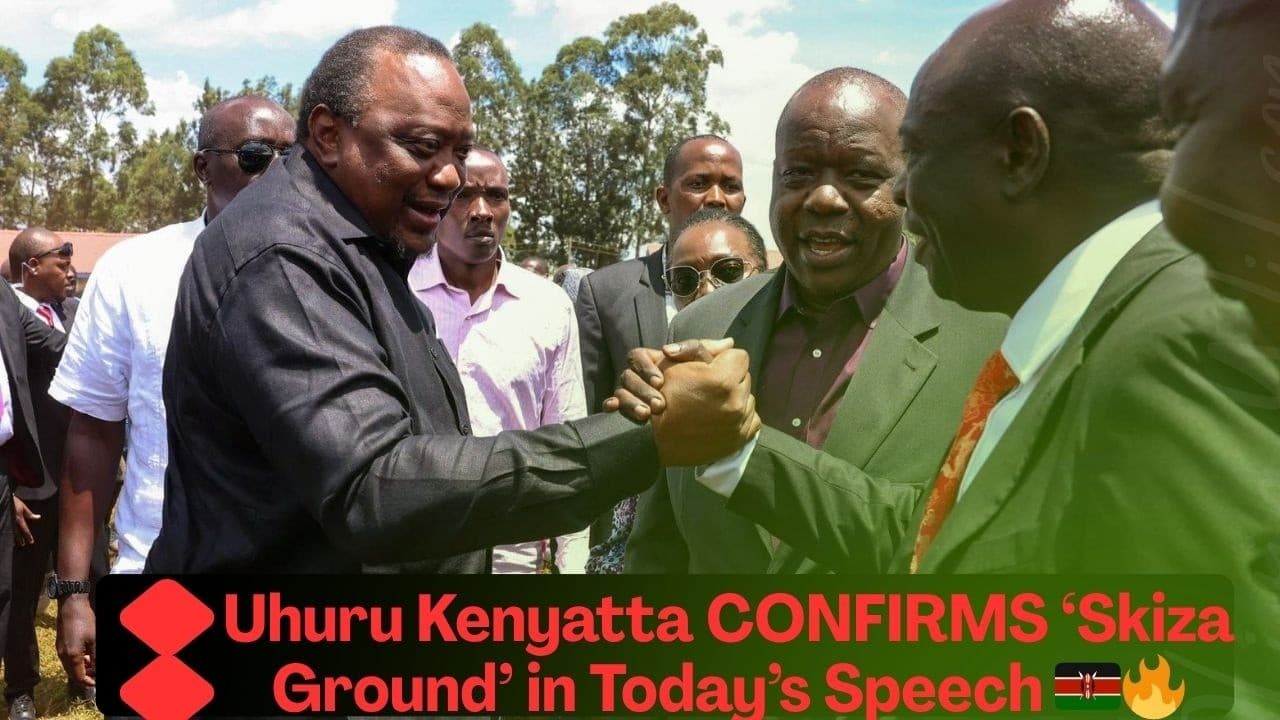 Uhuru Kenyatta CONFIRMS ‘Skiza Ground’ in Today’s Speech 🇰🇪🔥