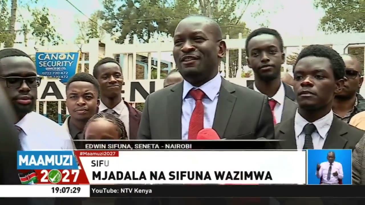 Sifuna azuiwa na uongozi wa chuo cha JKUAT Karen kuhudhuria mkutano katika chuo hicho