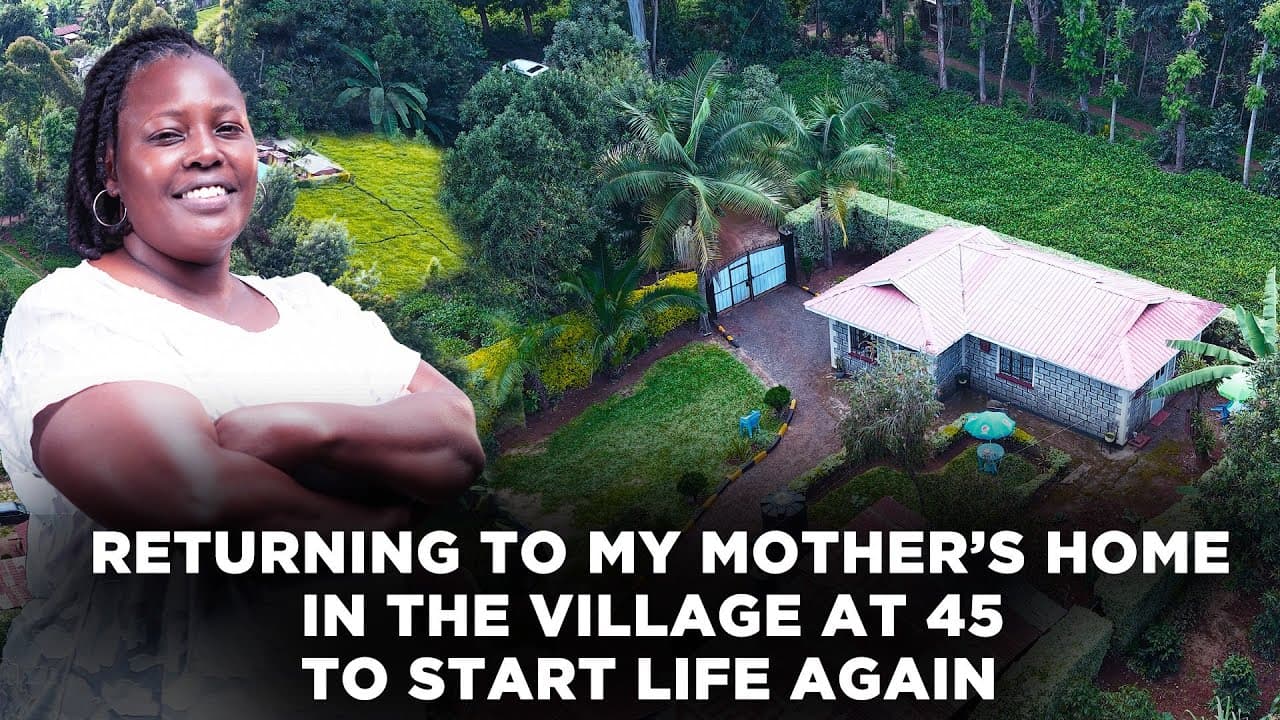 This Single Mother Of 3 Left The City & Returned To Her Mother’s Village House At 45 To Rebuild |LNN