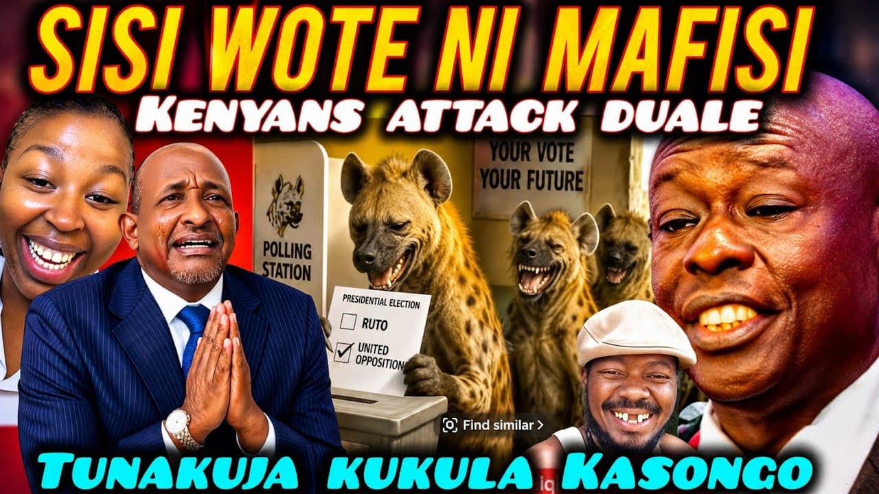 HILARIOUS Kenyans ATTACK Cs DUALE after Calling KIKUYU Community MAFISI
