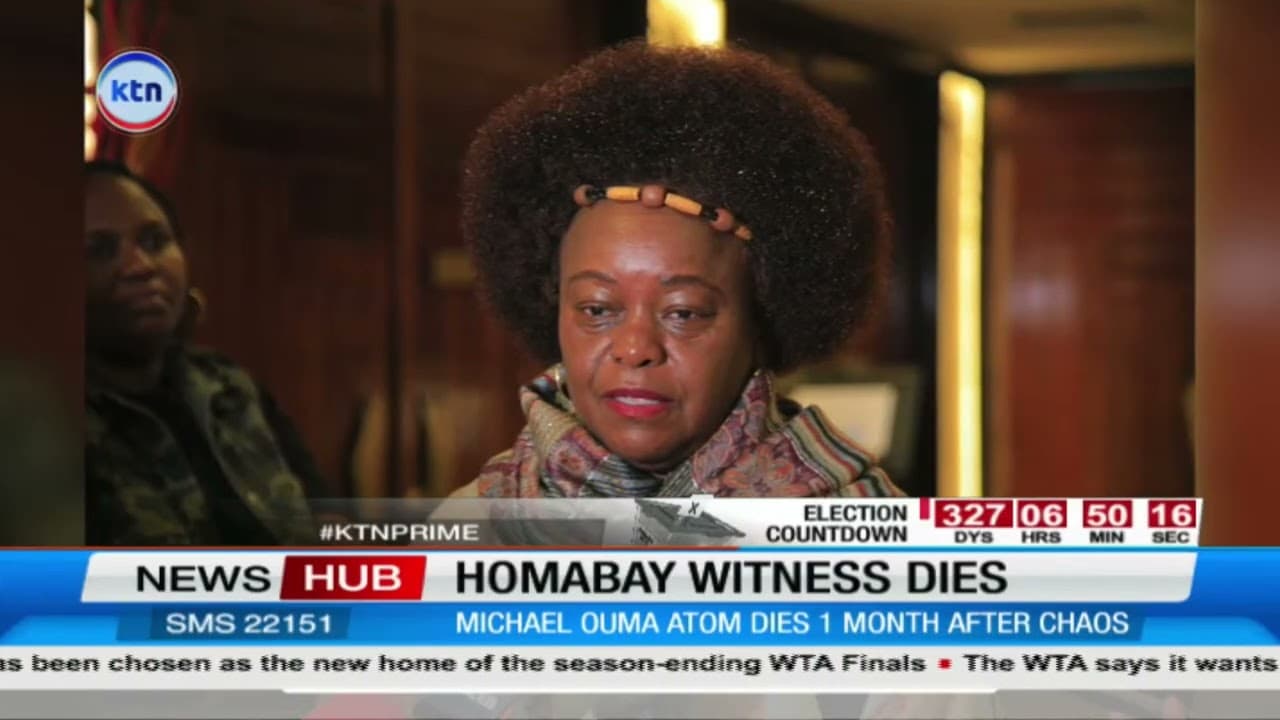 Homabay witness Michael Atom dies 1 month after chaos