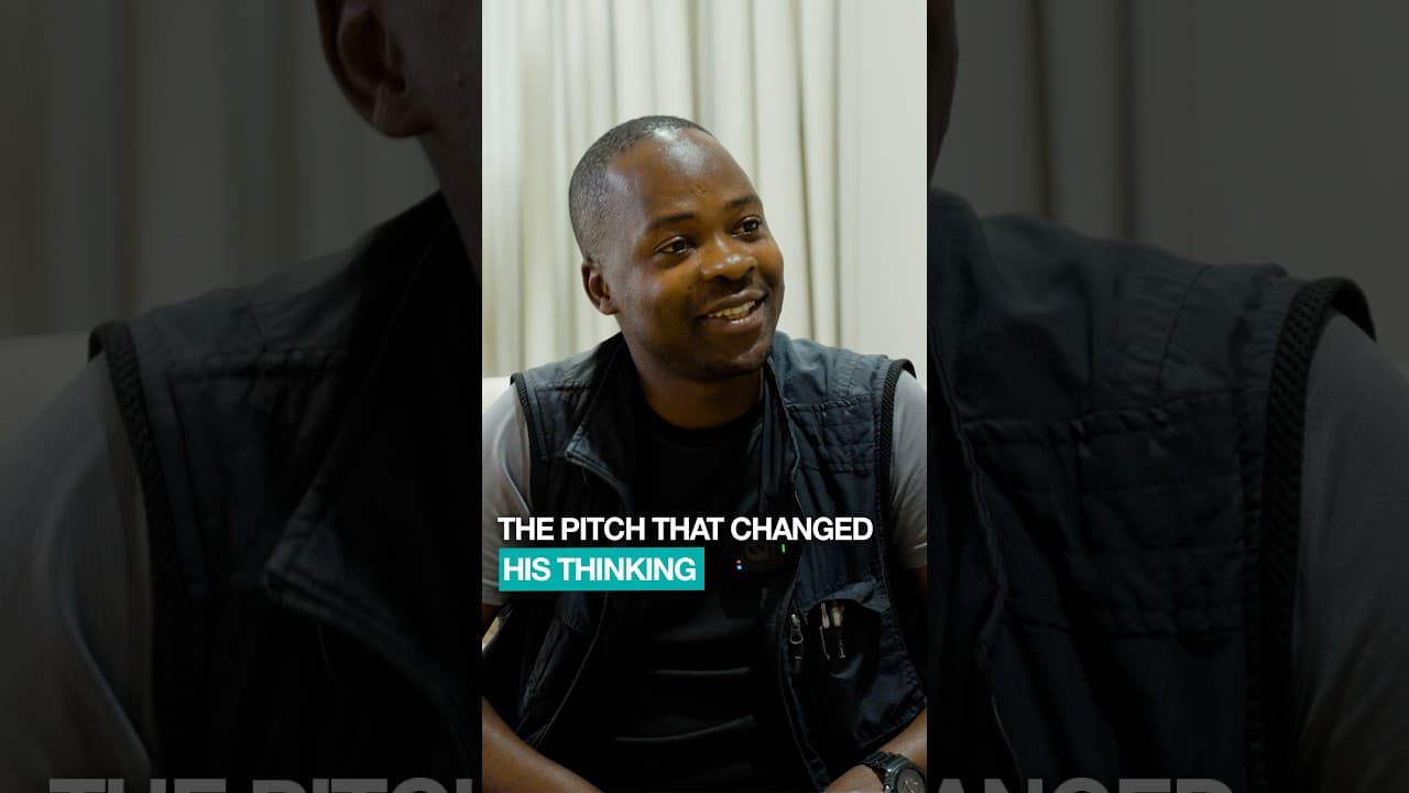 THE PITCH THAT CHANGED HIS THINKING
