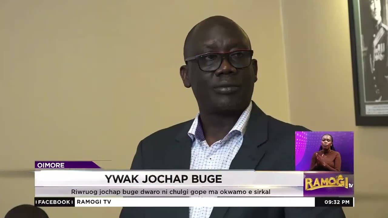 Jogoo buge chapa: Sirkal otiek gope magwa mondo eka wachwal buge mag jogred 11