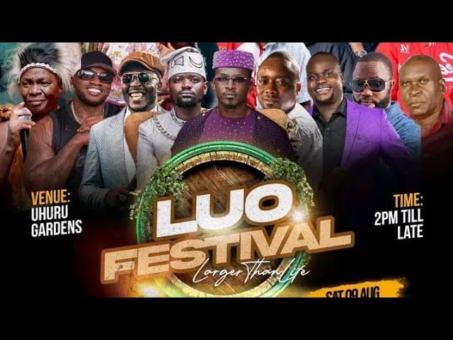 LUO FESTIVAL 2025 FULL LIVE PERFORMANCE ][ODONGO SWAGG, PRINCE INDAH,EMMA JALAMO, TONNY NYADUNDO]