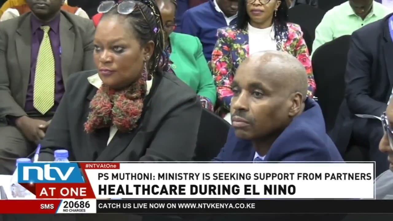 Ministry of Health rolls out El Niño response plan in 18 high-risk counties