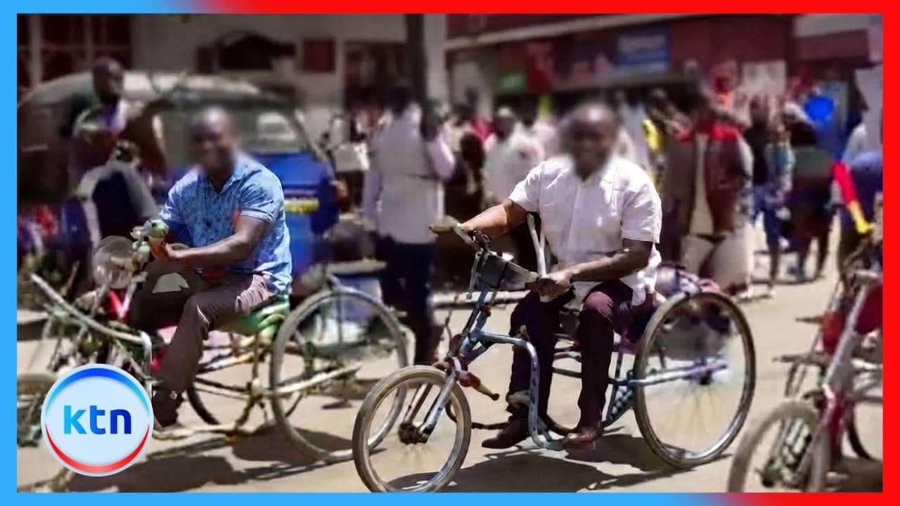 Nakuru: Watu Wenye Ulemavu Waandamana Kudai Sh27.5M za Bajeti