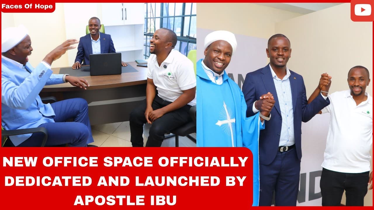 NEW OFFICE SPACE OFFICIALLY DEDICATED AND LAUNCHED BY APOSTLE IBU