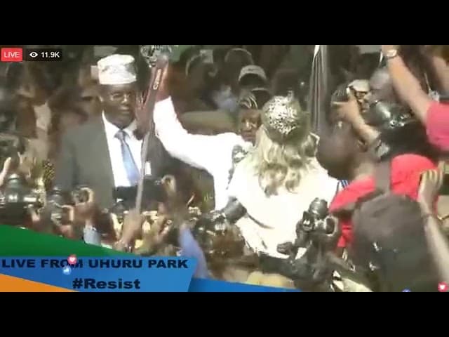 1st Anniversary of Raila's swearing in as The Peoples's President