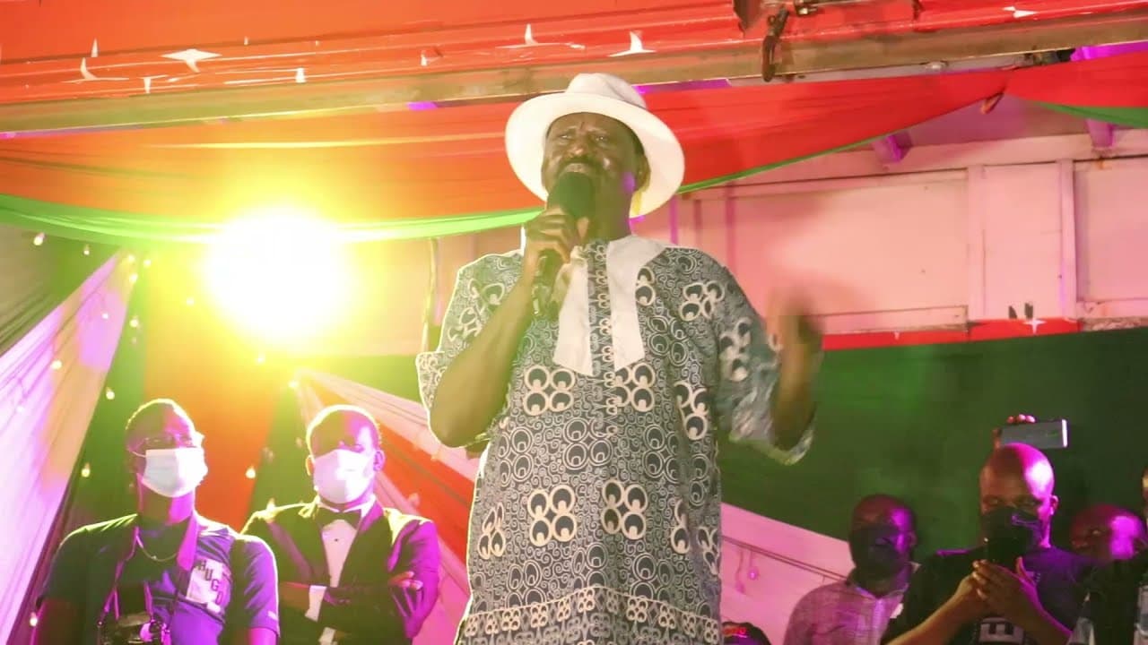 RUTO WENI EN EMO JAKRISTO AHINYA- RAILA  #KISUMUSTREETBASH #KISUMUyurop