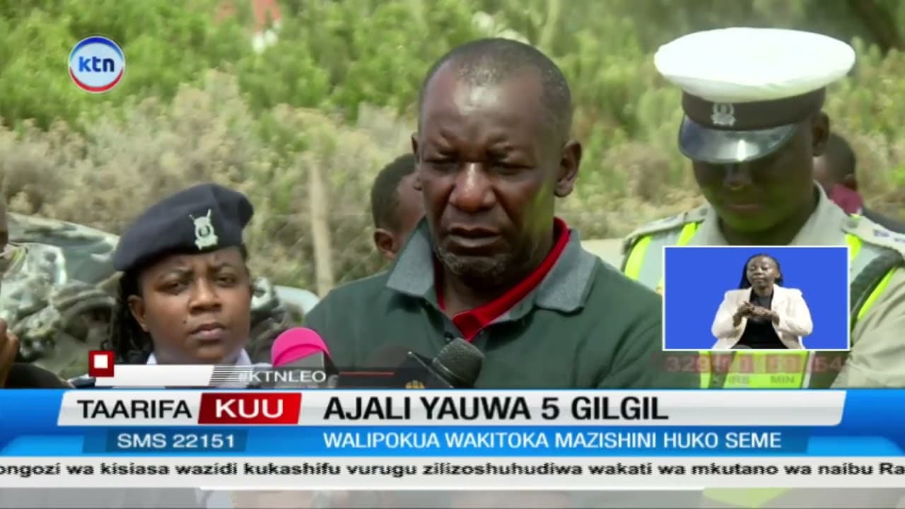 Familia Yafikwa na Msiba Gilgil, Watu 5 Wafariki Wakirejea Mazishini Kisumu