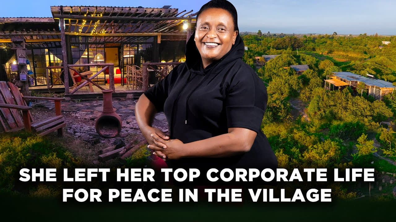 This Woman Was On Top of The World But Empty Inside,So She Walked Away & Started Life In The Village