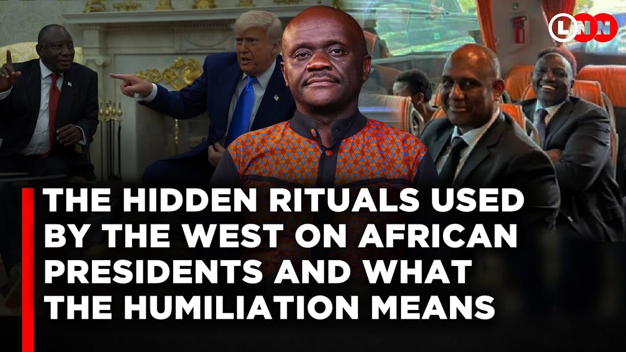 Exposing the Hidden Rituals Used By The West On African Presidents And What The Humiliation Means