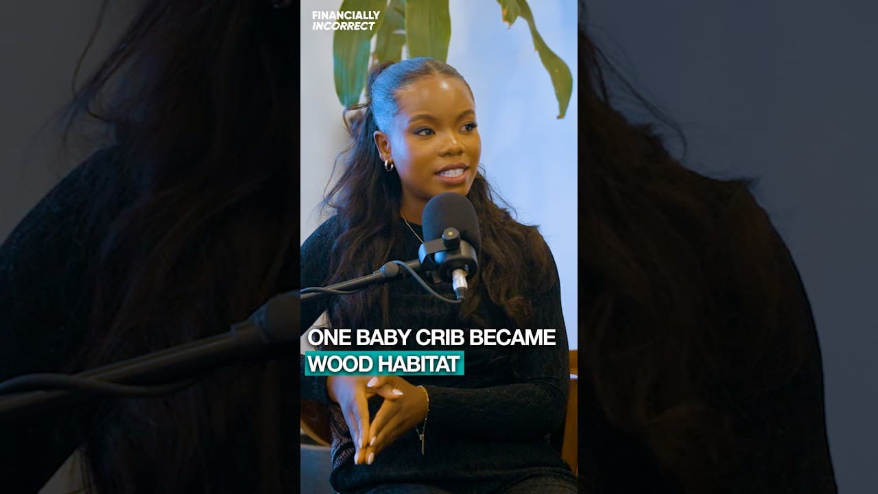 ONE BABY CRIB BECAME WOOD HABITAT