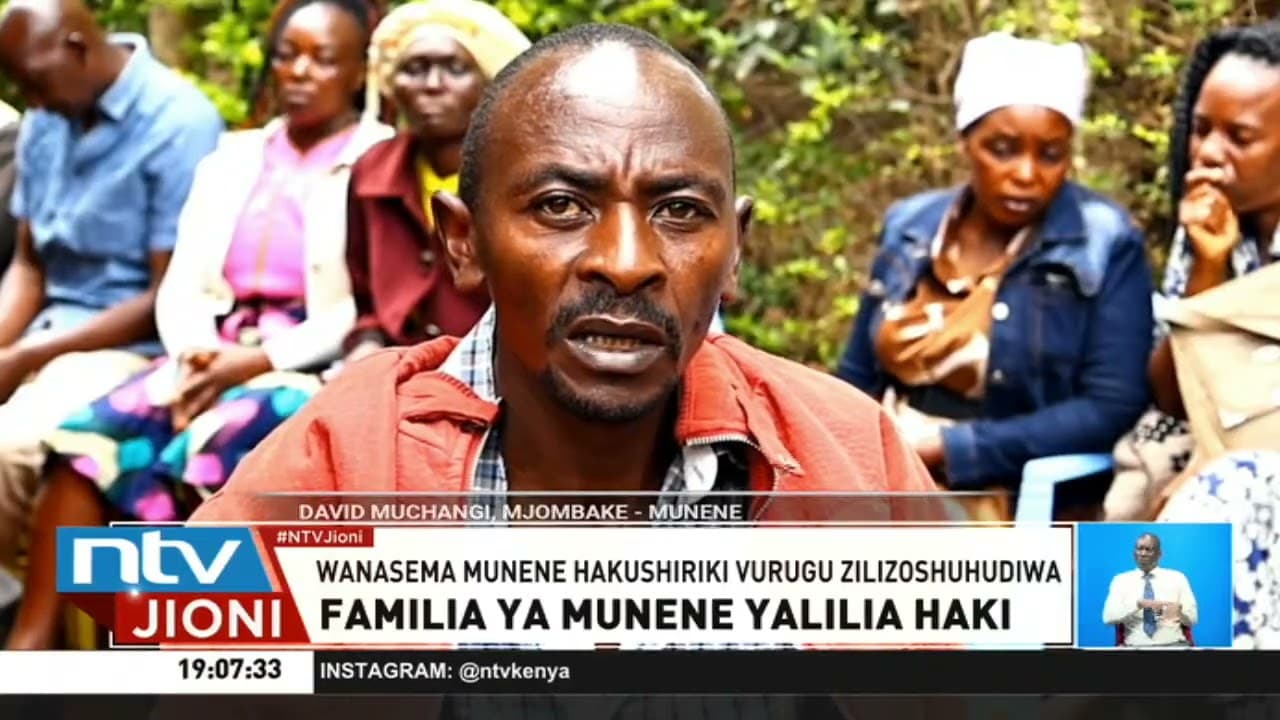 Embu: Familia ya Moses Munene yalilia haki baada ya kifo chake siasani Nembure