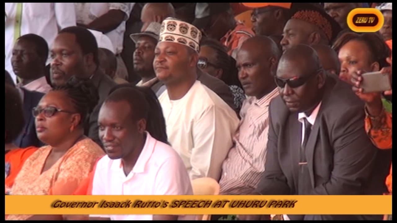 isaack rutto;s speech during NASA flagbearer Unvailing