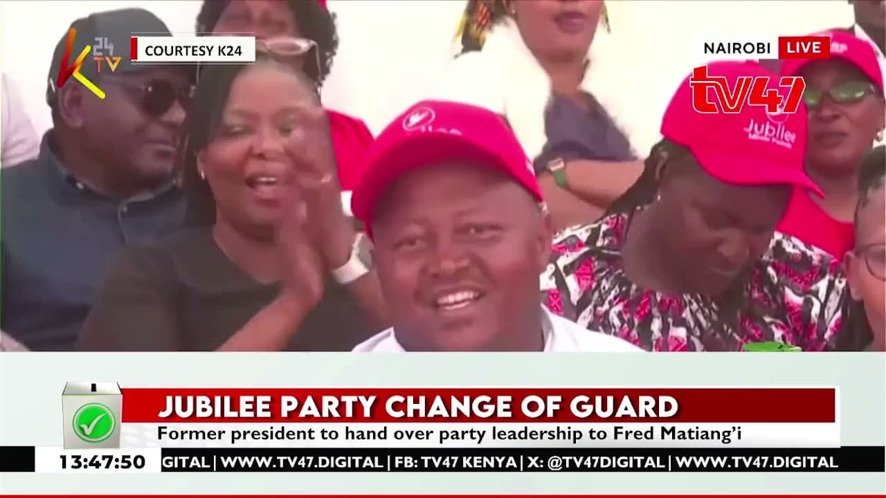 Former President Uhuru Kenyatta Speaks || Jubilee Party Change Of Guard