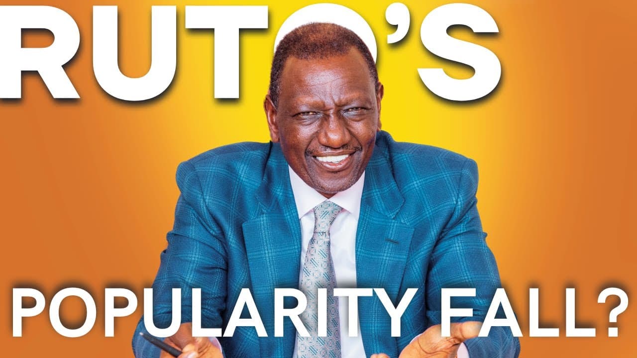 President Ruto's shaken popularity