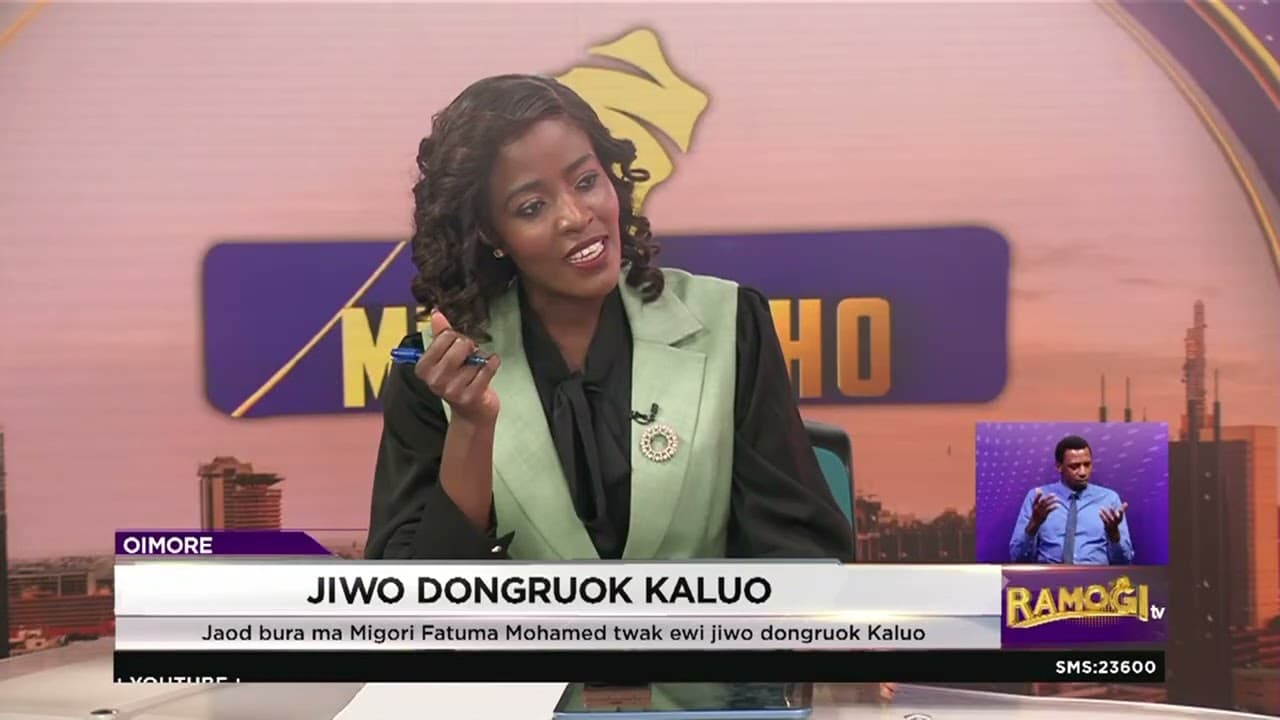 Fatuma Mohammed: ODM en 'two term', Baba pok ooronwa lek mond wawee siro Ruto