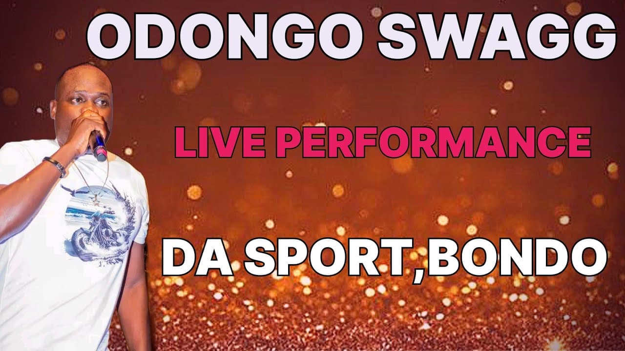 ODONGO SWAGG LIVE PERFORMANCE FROM CLUB DA SPOT,BONDO