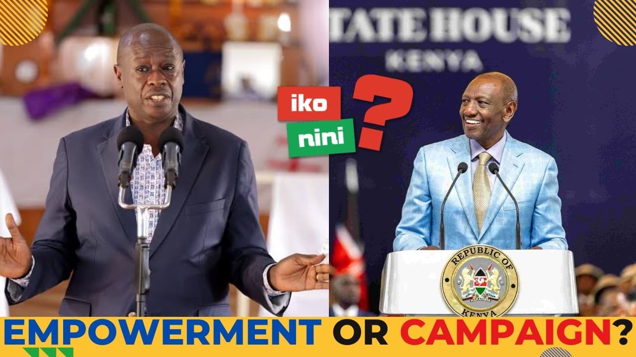 Empowerment or Voter Bribery? Ruto Renames 27,000 'Watchmen' as Gachagua declares "NO ZONING!"