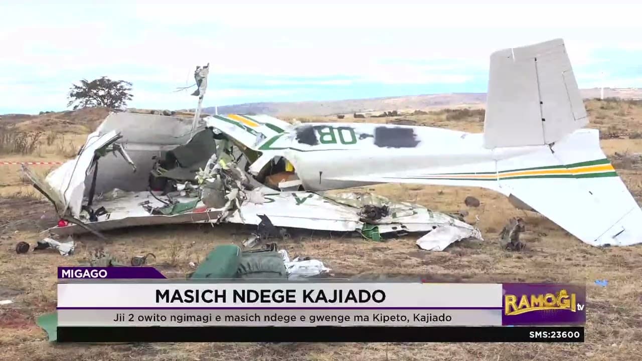 Jii 2 owito ngimagi e masich ndege e gwenge ma Kipeto, Kajiado