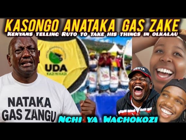 Kenyans are MAKING FUN of RUTO Telling HIM to Take his Things in OLKALAU after LOOSING