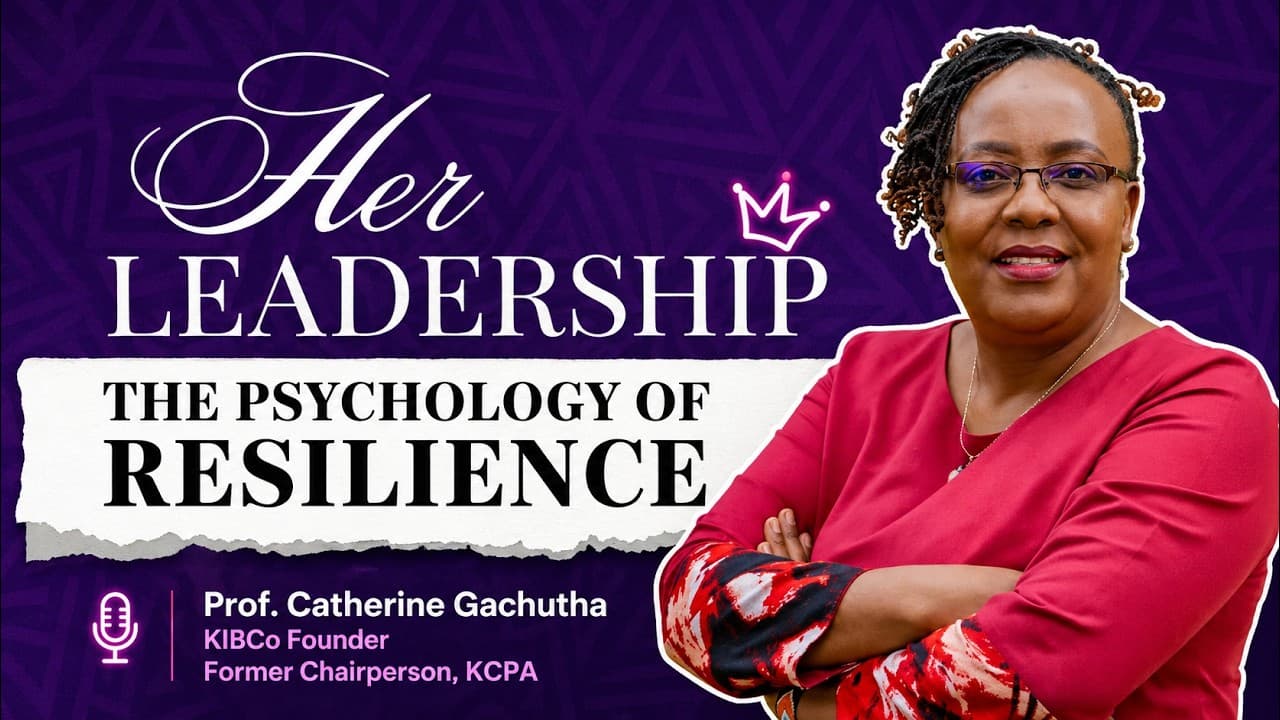 Psychologist's Leadership Journey  Growing Kenya's Mental Health