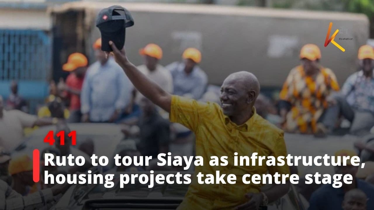 Ruto to tour Siaya as infrastructure, housing projects take centre stage