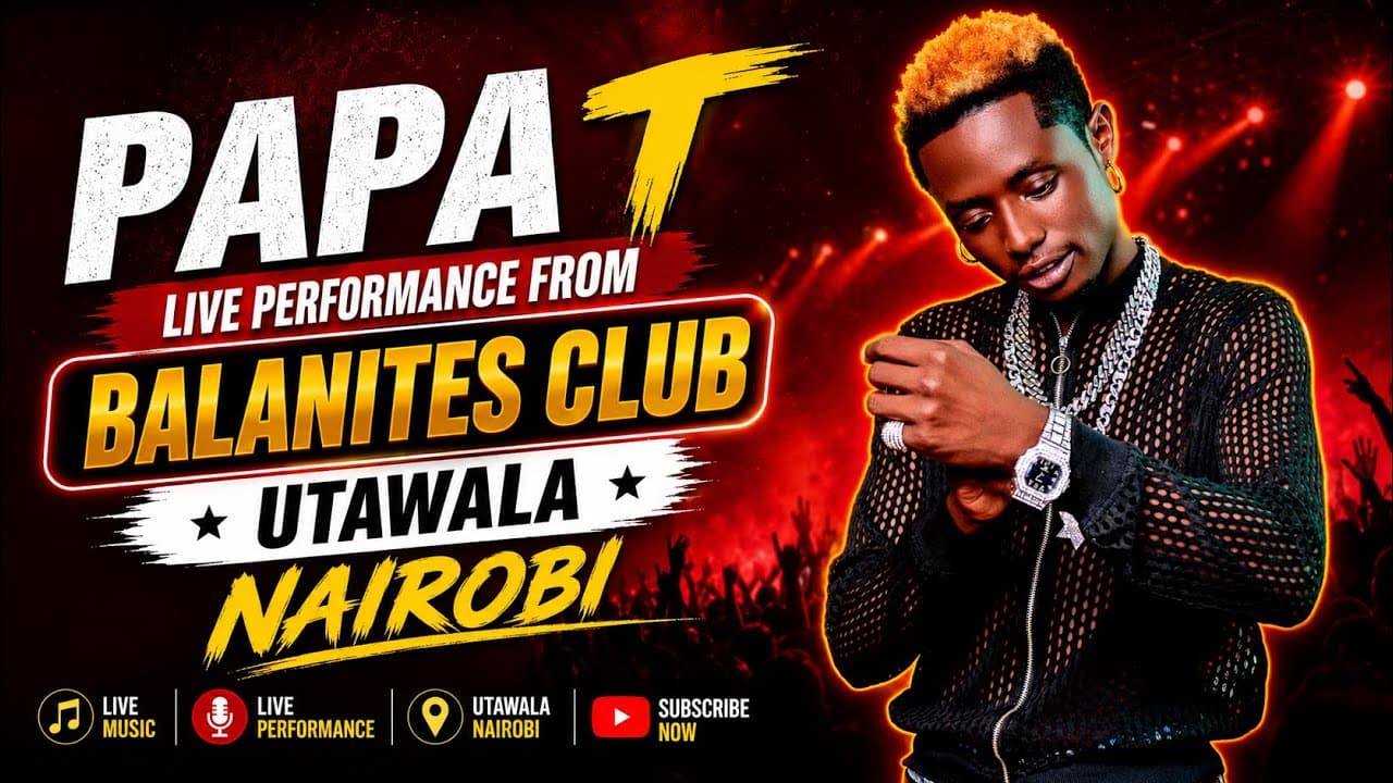 PAPA T LIVE PERFORMANCE FROM BALANITES CLUB UTAWALA, NAIROBI