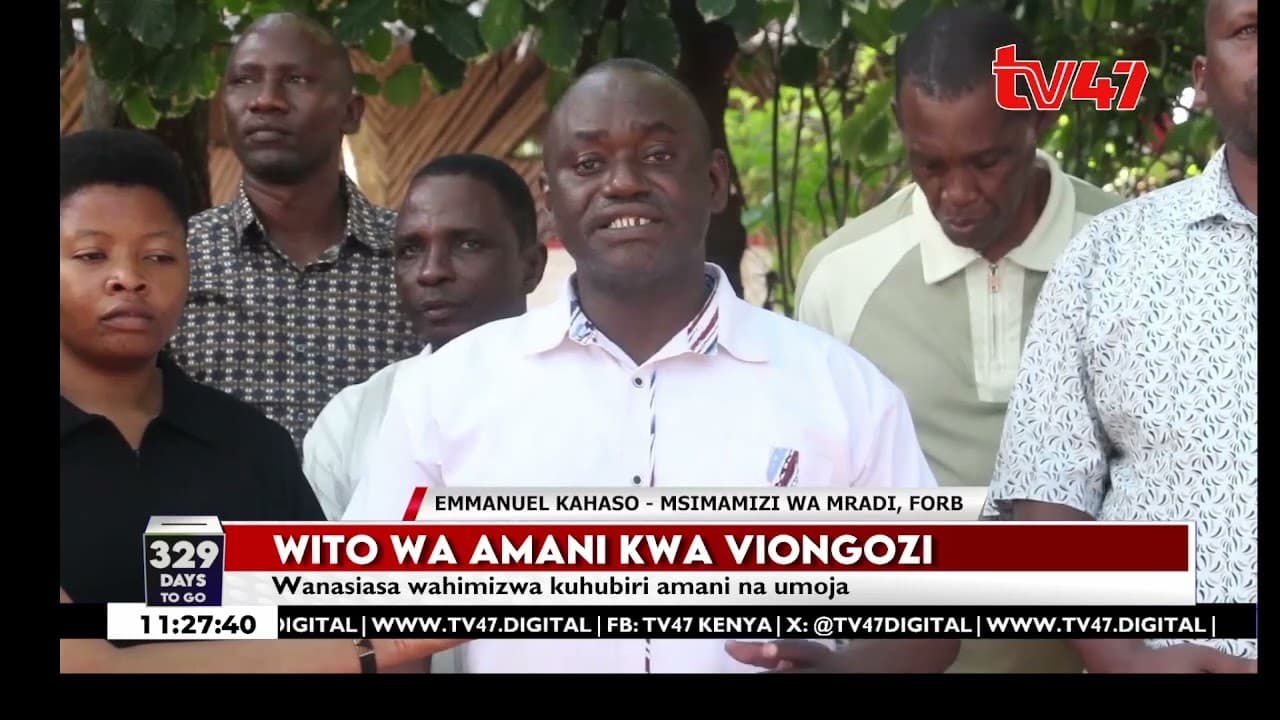 Viongozi wa kisiasa waonywa dhidi ya siasa za mgawanyiko