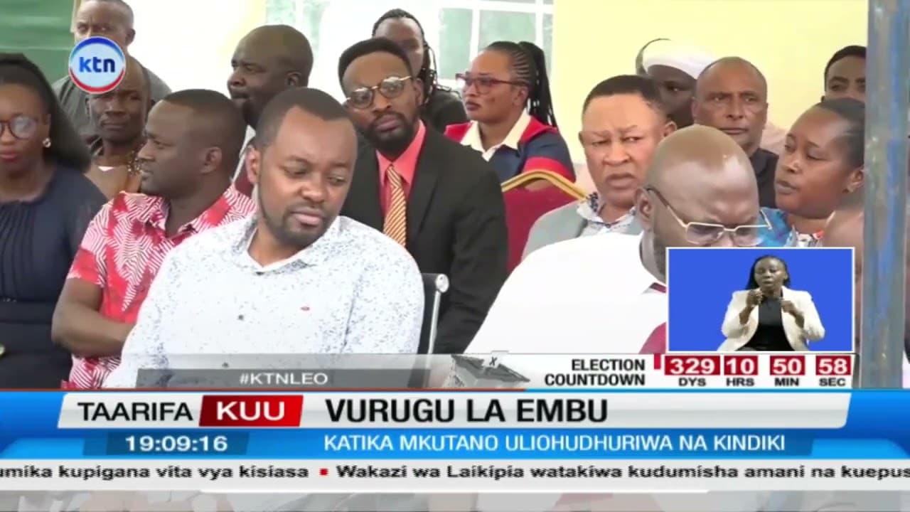 Wawili Wakamatwa Baada ya Ghasia Embu, Viongozi Waonya Kuhusu Uchaguzi wa 2027