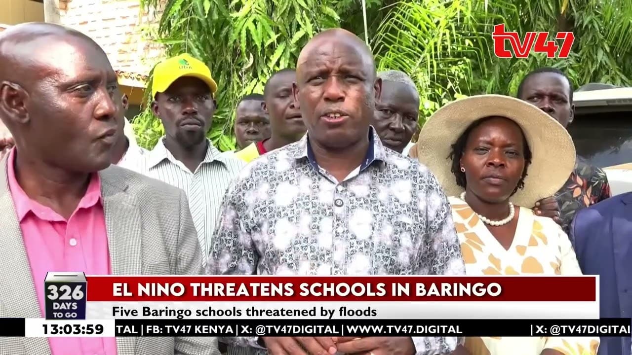 Baringo schools at risk as lake Baringo, Bogoria waters rise ahead of El Niño rains