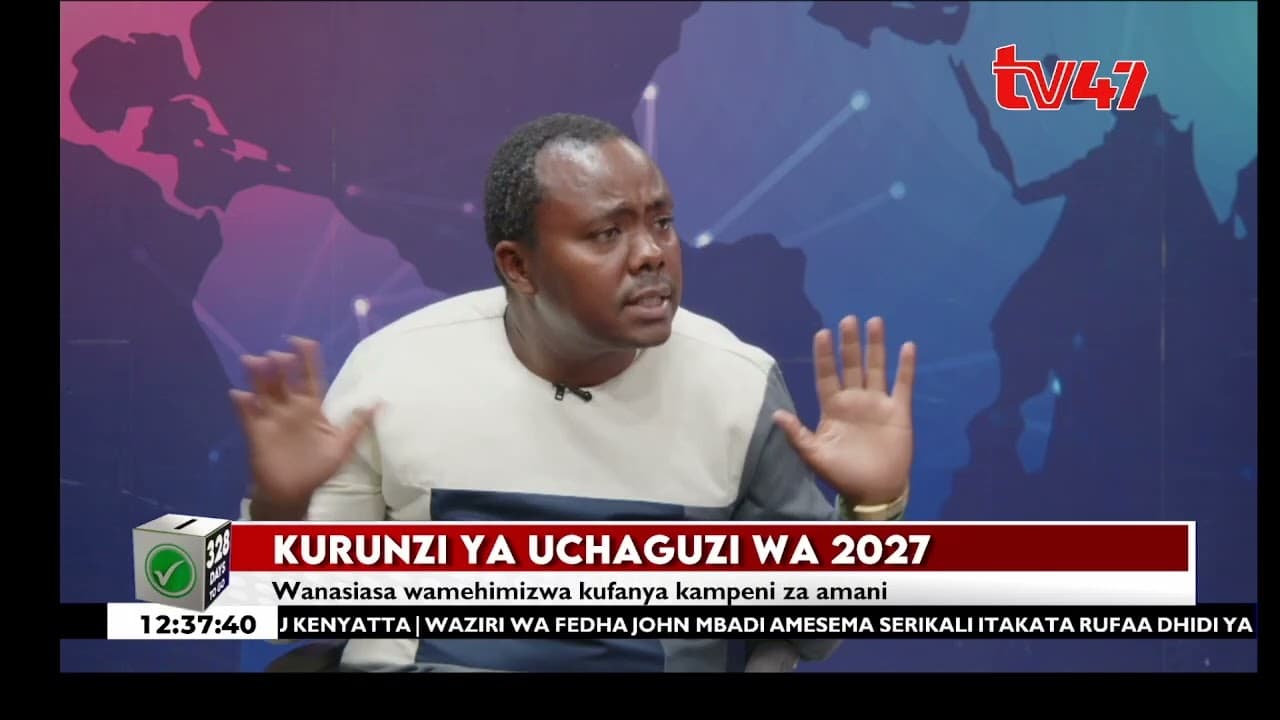 Bosco Mutegi: United opposition is formless and idealess