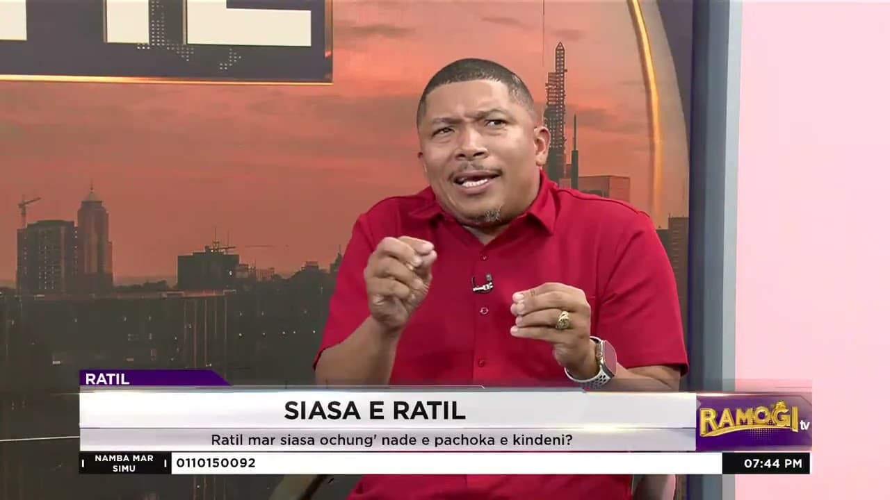 Brian Weke: Orengo ema chano chenro e Linda Mwananchi mar neno ni Sifuna olaro kom tend piny