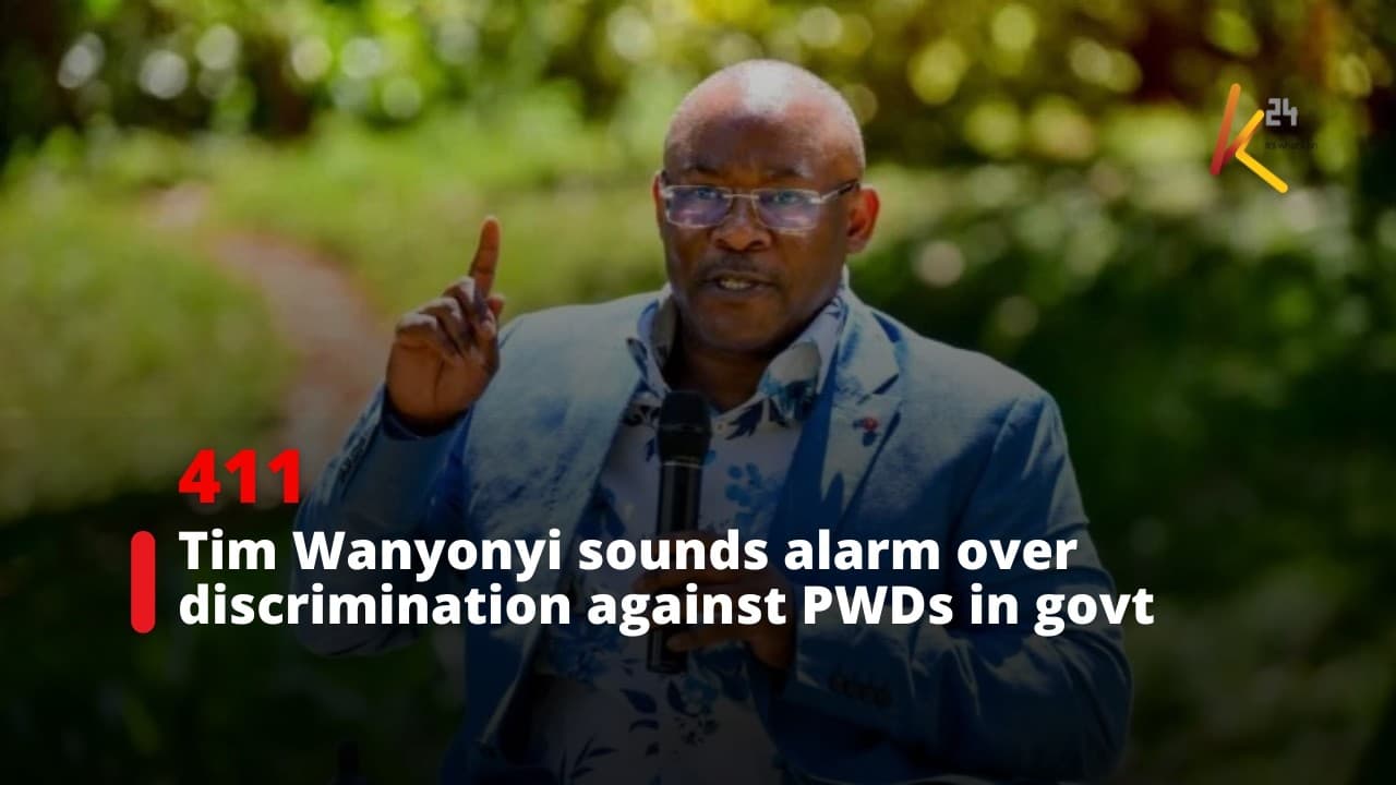 Tim Wanyonyi sounds alarm over discrimination against persons with disabilities in govt