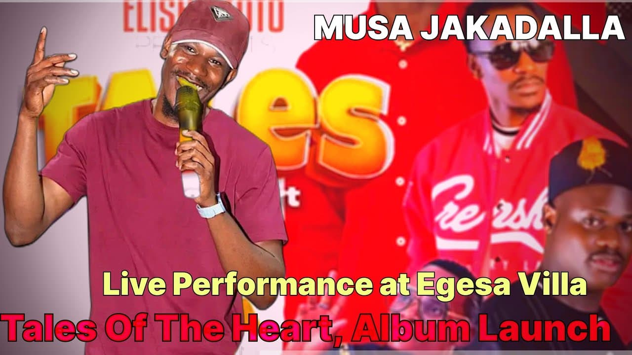 MUSA JAKADALLA LIVE PERFORMANCE FROM EGESA VILLA ALBUM LAUNCH (TALES OF THE HEART)