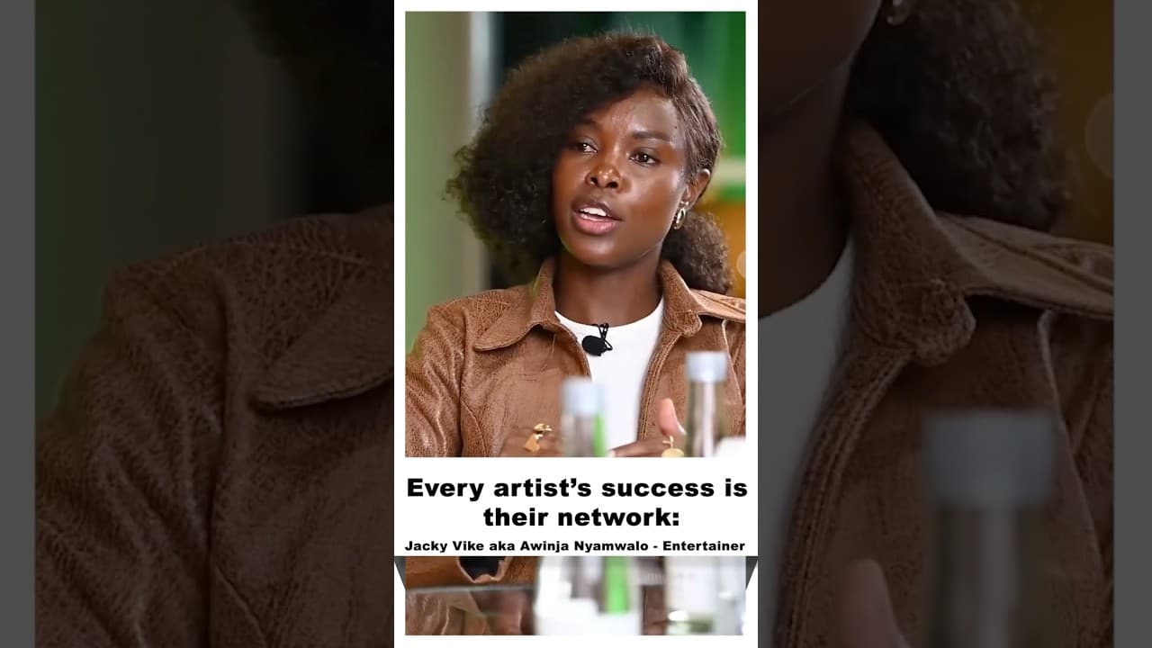 Building strong relationships with other artists is your greatest asset ~ ​⁠@AwinjaNyamwalo