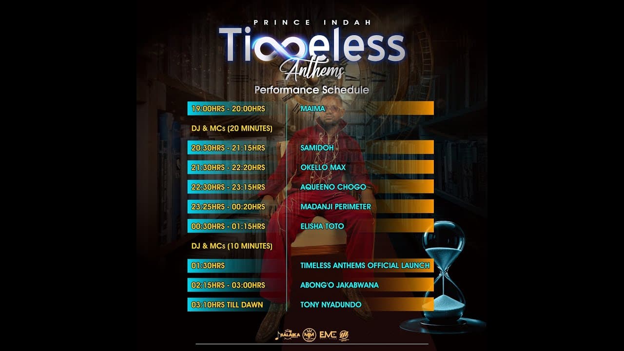 PRINCE INDAH TIMELESS ANTHEM ALBUM LAUNCH AT UTALII GROUNDS,NAIROBI