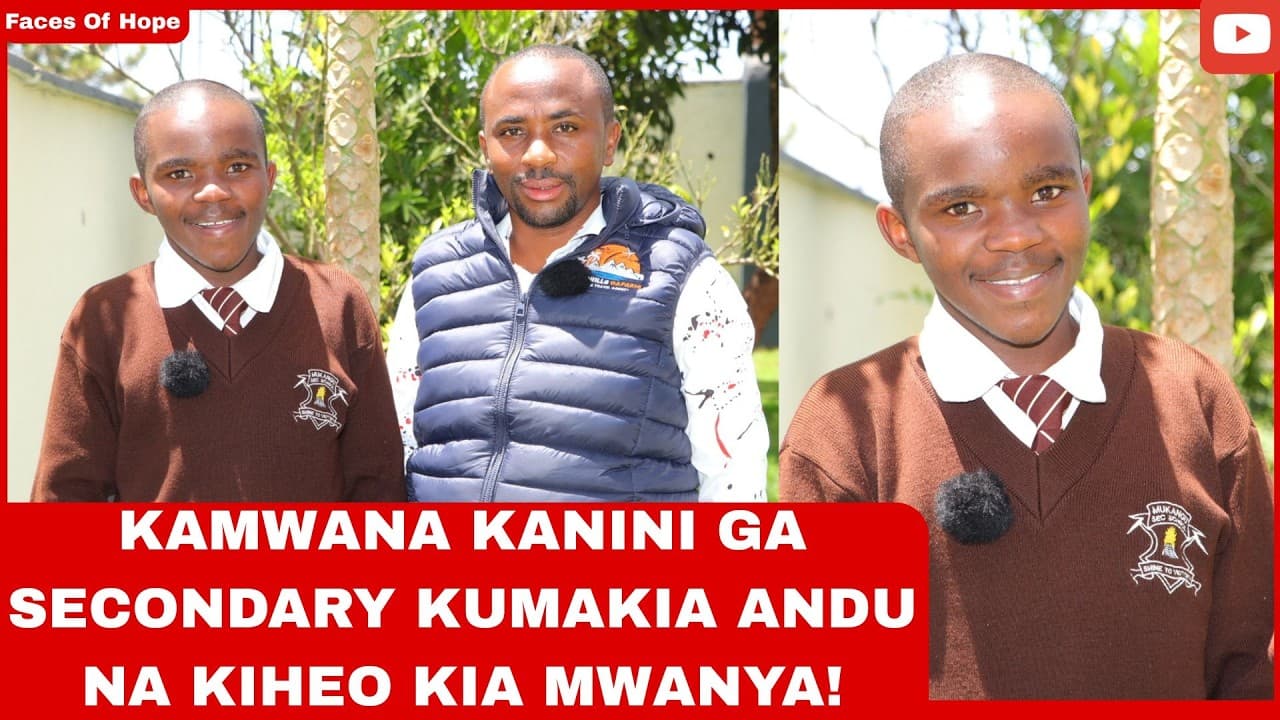 KAMWANA KANINI GA SECONDARY KUMAKIA ANDU NA KIHEO KIA MWANYA!