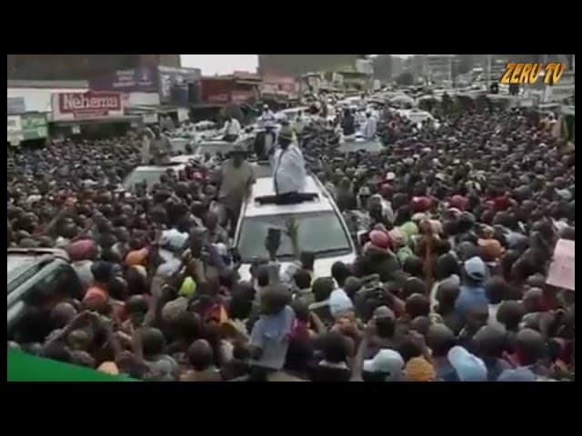 WATCH RAILA RIDUCULE UHURU KENYATTA IN KISII COUNTY