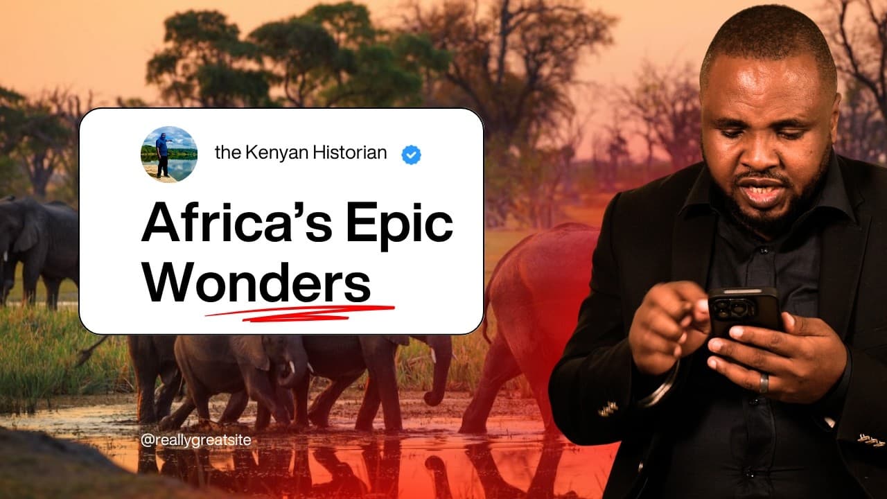 "Africa’s Epic Wonders | Journey Through Its Most Stunning Places!" | 4k video