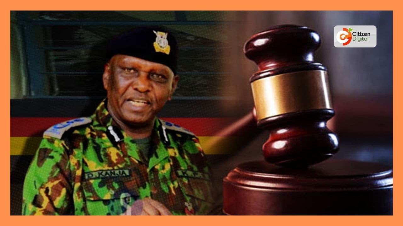 IG Douglas Kanja found in contempt of court over June Nairobi blockades